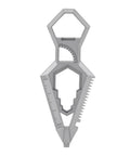 Everyday Carry Keychain Multitool With Bottle Opener Ruler Wrenches Saw File Protractor Alloy Steel Compact Lightweight EDC