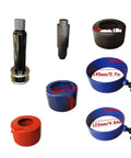 Heavy Duty Differential Carrier Bearing Puller Kit for Dana 30 35 40 44 50 60 70 Pinion Bearing Tool components displayed