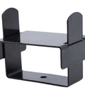Funien Heavy Duty Leaf Spring Clamp Kit 4 Pack Stainless Steel Repair Clips, black clamp for 2.5-inch leaf springs