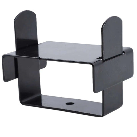 Funien Heavy Duty Leaf Spring Clamp Kit 4 Pack Stainless Steel Repair Clips, black clamp for 2.5-inch leaf springs