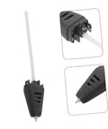 3D Pen Nozzle Replacement Kit With Easy Swap Tips For Stable Temperature Regulation And Improved Extrusion Universal Nozzle Parts For Reliable Printer Head Performance Black, close-up