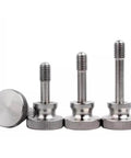 M3x10mm Captive Screws With Knurled Thumb Head Stainless Steel 4 Pack Heavy Duty Panel Fasteners For Metal Enclosures