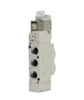 High Performance Solenoid Valve For Printing Machine Pneumatic Components with three outlets and compact design.