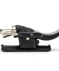 Side view of Thumb Button Casting Clip For Spinning Reels Sea Fishing Aid Fixed Spool Finger Protector Hip Mount Casting Accessory.