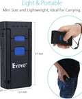 Grab And Go Portable Bluetooth Barcode Scanner With 3 In 1 Connection USB Wired 2.4G Wireless And Bluetooth, handheld view