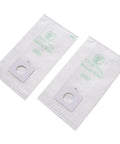 20 Pack Replacement Vacuum Bags For Kenmore Canister Type C And Q Elite Series Snug Fit With 81214 81414 81614 81615 81714 21814 50104 54321 BC7005 BC3005 BC3006 BC2005, showing two white vacuum bags with green text and circular fitting.