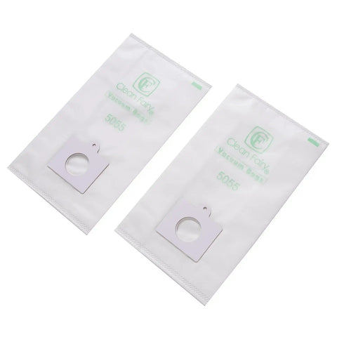 20 Pack Replacement Vacuum Bags For Kenmore Canister Type C And Q Elite Series Snug Fit With 81214 81414 81614 81615 81714 21814 50104 54321 BC7005 BC3005 BC3006 BC2005, showing two white vacuum bags with green text and circular fitting.