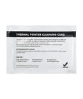 Run Your Rig Like New Again With This Top Shelf Eight Piece Card Printer Cleaning Kit Including Pre Saturated Long And Short Cards For Flawless Printhead And Roller Tuneups Compatible With Zebra Models - Thermal printer cleaning card packet.
