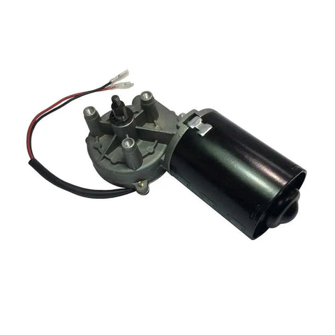 Heavy Lifting 12V DC Right Angle Reliable Electric Gear Motor With Sweet Smooth 45 Rpm Drive and Knockout Torque for Garage Doors.