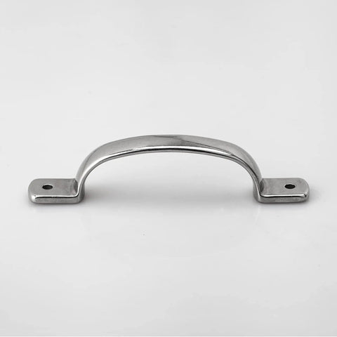 2 Pack Beefy Stainless Steel Boat Grab Handles 5.7 Inch Heavy Duty Marine Door Grab Rails For Boats And Yachts, Smooth Finish