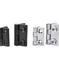 Heavy Duty Black Switch Control Box Hinge For Distribution Cabinet And Base Case, 4cm 5cm Or 6cm Sizes, Easy Install Hinge Fitting Hardware