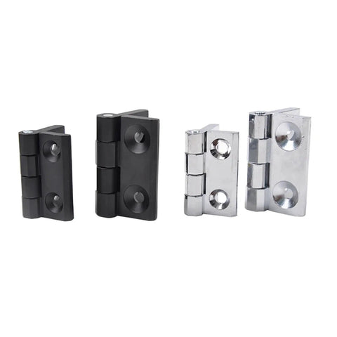 Heavy Duty Black Switch Control Box Hinge For Distribution Cabinet And Base Case, 4cm 5cm Or 6cm Sizes, Easy Install Hinge Fitting Hardware