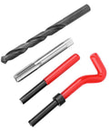 Thread Repair Kit 17Pcs M11 X 1.25 Helicoil Internal Thread Repair Kit, includes drill, tap, and wrenches, for aluminum and metal repair