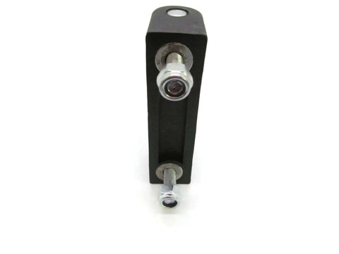 Side view of the Hinge Block Assembly For Backhoe And Heavy Machinery Models Part No 331/31247 Replacement Kit, OEM Sourced Quality