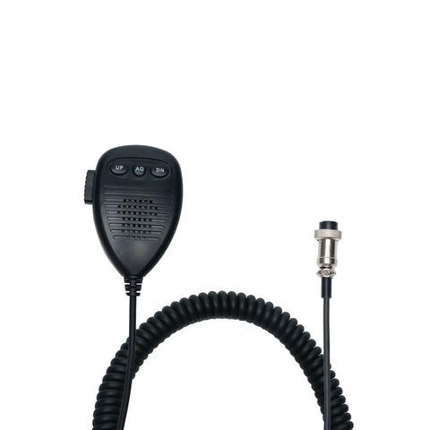 Amplified 6 Pin CB Microphone Handheld Talk Mic For Mobile CB Radios And Marine Boats LT 308 with coiled cable and connector
