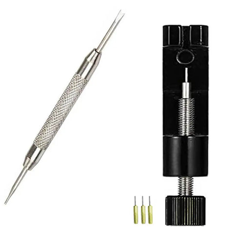 Watch Band Link Removal Kit For Metal And Stainless Steel Bands Pro Grade Tool Free Sizing Pin Remover For Bracelets
