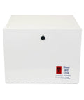 Zero Hassle Big Boy Steel Specimen Lock Box Featuring Foam Lined Interior And Bold Biohazard Graphics secure white steel drop box