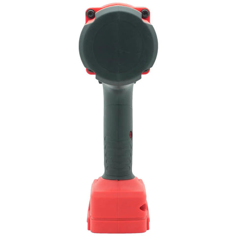 Front view of Cordless 3/4-Inch Impact Wrench, Brushless, 4-Mode Speed, Heavy-Duty Torque for Trucks, Tool Only, Red Handle