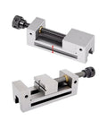 Real Deal 6 Inch Flat Jaw Vise Built Dang Tough For Metal Shop Grinds Stainless Steel Bench Fixture And Right Angle Clamping Rig For Serious Machining Runs, detailed view showing clamping mechanism.