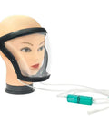 Hydrogen Face Mask With H2 Gas For Deep Hydration And Antioxidant Skincare Full Face Hydrogen Inhalation Mask on mannequin head