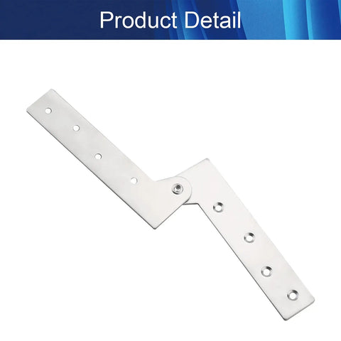 Top Shelf Stainless Steel Hidden Offset Knife Hinges With A Slick 360 Degree Pivot Design For No Hassle Cabinet And Cupboard Door Upgrades In Polished Silver