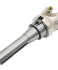 Face mill cutter holder EMRW 6R with RPMT1204 hard alloy blade on cylindrical shank; includes 8mm and T15 spanners.