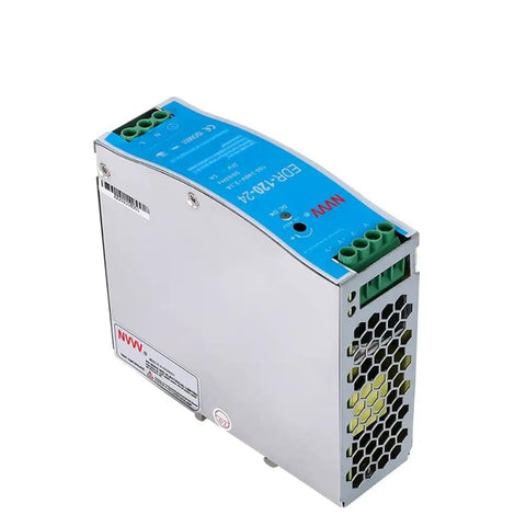 EDR-120-24 120W 24VDC 5A Industrial DIN Rail Power Supply With Universal 85-264VAC Input And DIN Rail Mount 24V Output