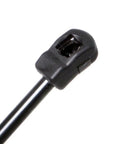 Claw end of a Heavy Duty Rear Glass Lift Support for Nissan Pathfinder 2005-2013 gas strut, black plastic material.
