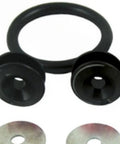 Black Quick Release Bumper Trunk Fastener Kit No Tools Needed Replacement Parts For Easy Panel Removal And Secure Hold Fits A Wide Range of Car Models, black plastic clips and washers
