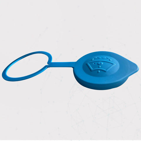 Windshield Washer Fluid Cap And Wiper Reservoir Cover For Pilot 2009 2015 Replacement Blue Direct Fit Durable Plastic