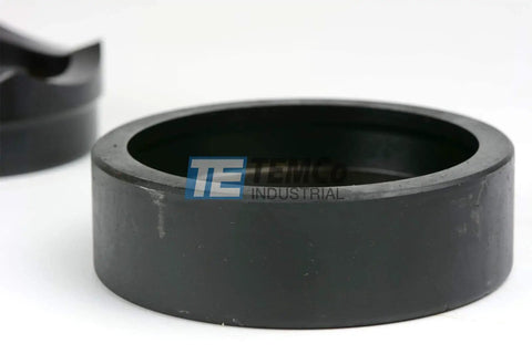 Three Inch Conduit Knockout Punch And Die For Hydraulic Knockout Driver, hardened tool steel, front view