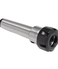 Heavy Duty Mt3 Er25 Morse Taper Collet Chuck Tool Holder For Precision Milling Lathe Work showing steel chuck with smooth finish.