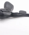 3X7 Speed STI Shifters Set For Road Bike With SBR473 Trip Shift Levers viewed from side, black composite material