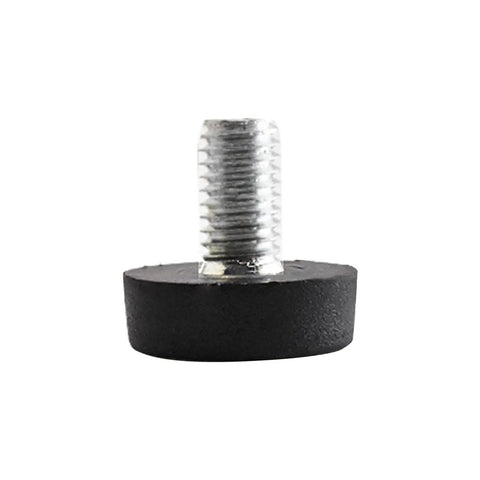 Single foot from 10 Pack Height Adjustable Leveling Feet For Furniture And Appliances Screw In Base Legs For Tables Sofas Cabinets