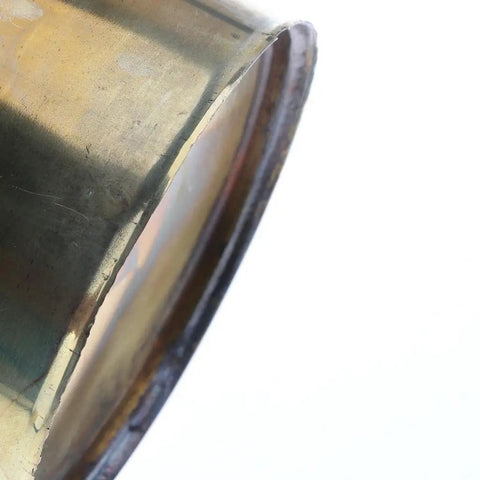 Premium Heavy Duty All Alloy Brass Oil Cane close-up showing the alloy cup for precision welding and metal fab garage shop.