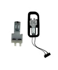 Top Shelf Robot Vacuum Parts Including Slick Water Tank Pump Motor, water pump motor with connectors for easy installation.