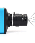 Rock Solid 4K Industrial Microscope Camera side view showing HDMI and USB ports for PCB fixes and CPU solder work.