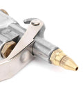 Fafeicy Air Dust Blower BT128 Aluminum Alloy Pneumatic Cleaning Tool nozzle detail with metal trigger for precise dust removal.