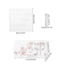 55Pcs Wood Burning Tool Set With Metal Engraving Nibs And Replacement Tips For Pyrography And Woodcrafts size details