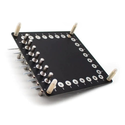 Pro Grade Adjustable Probe Data Repair Tool For PCB Testing And Debugging, stainless steel needle board with screws