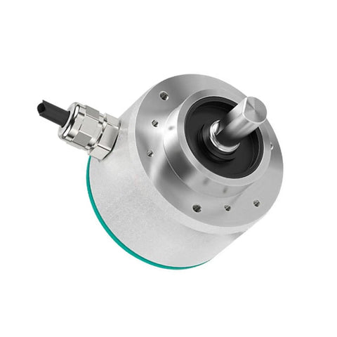 Pro Grade High Precision Rotary Encoder ENI58IL S10CA5 1000VD1 1024UD1 5000UD1 Switch Encoder For Industrial Control And Automation Built To Last Smooth Operation Precise Positioning Easy CNC PLC Integration silver metal shaft encoder