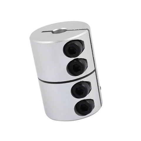 Shaft Coupling 8mm To 12mm Bore D32xL45 For 3D Printer And CNC Encoder Compatible Joint Connector, side view.