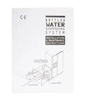 Installation manual for 5 Gallon Bottle Water Dispenser Pump System For Home And Office Use with line diagram.