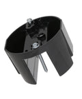 4 Inch Round Ceiling Fan Box Plastic Cable Box With 12 Cu In Capacity And 2-5/8 Inch Depth, Saddle Type Design For Wiring Protection