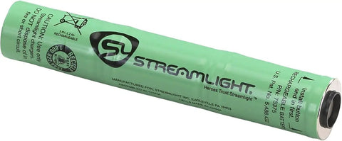 Replacement NiMH Battery For Stinger And PolyStinger LED Flashlights, high-performance rechargeable power, green cylindrical design