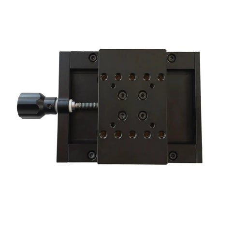 Motorized Rotary Positioning Stage PT-SD102PS With Electric Rotary Platform features a precision X Axis Slide Table with housing