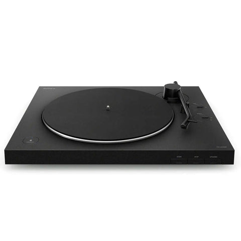 Sony PS-LX310BT Belt Drive Turntable Fully Automatic Wireless Vinyl Record Player with Bluetooth Connectivity USB Output two speeds black design