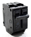THQL2120 20 Amp 240 Volt Two Pole Circuit Breaker Plug In Design For Quick Install And Reliable Protective Coverage In Residential And Light Commercial Panels With Rock Solid Durability And Easy Mounting. 20A black GE breaker, 3.27x2.87x1.93 in