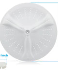 Wash Plate With Cap Replacement for Maytag and Whirlpool Washers Easy Install Replacement Part for Front Load Machines Fits MVWB835DW1 MVWB855DW1 MVWB855DC MVWX655DW2