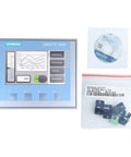 KTP400 HMI Touch Panel For Industrial Automation And Control Systems, High Resolution Wide Screen Color Display with accessories